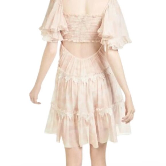 Sachin & Babi Melanie Pink Shibori Dress NWT - Picture 2 of 13